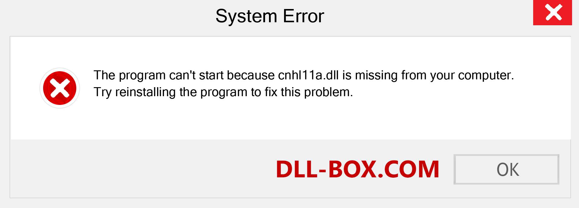  cnhl11a.dll file is missing?. Download for Windows 7, 8, 10 - Fix  cnhl11a dll Missing Error on Windows, photos, images